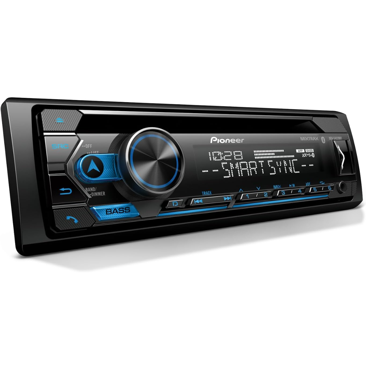 AUTOESTEREO CON CD Y BT MARCA PIONEER.